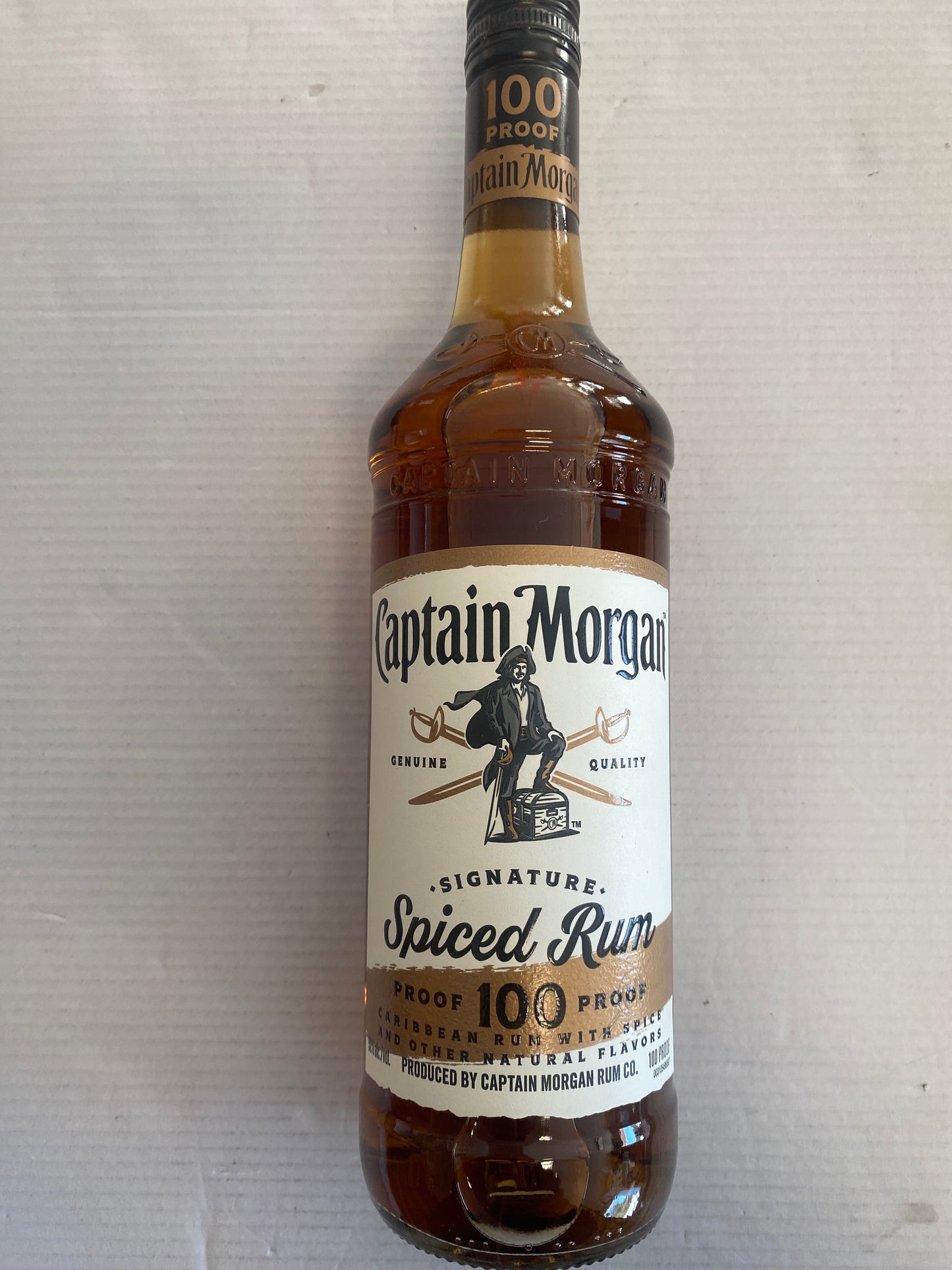 Captain Morgan Spuced Rum 100 Proof 750ml