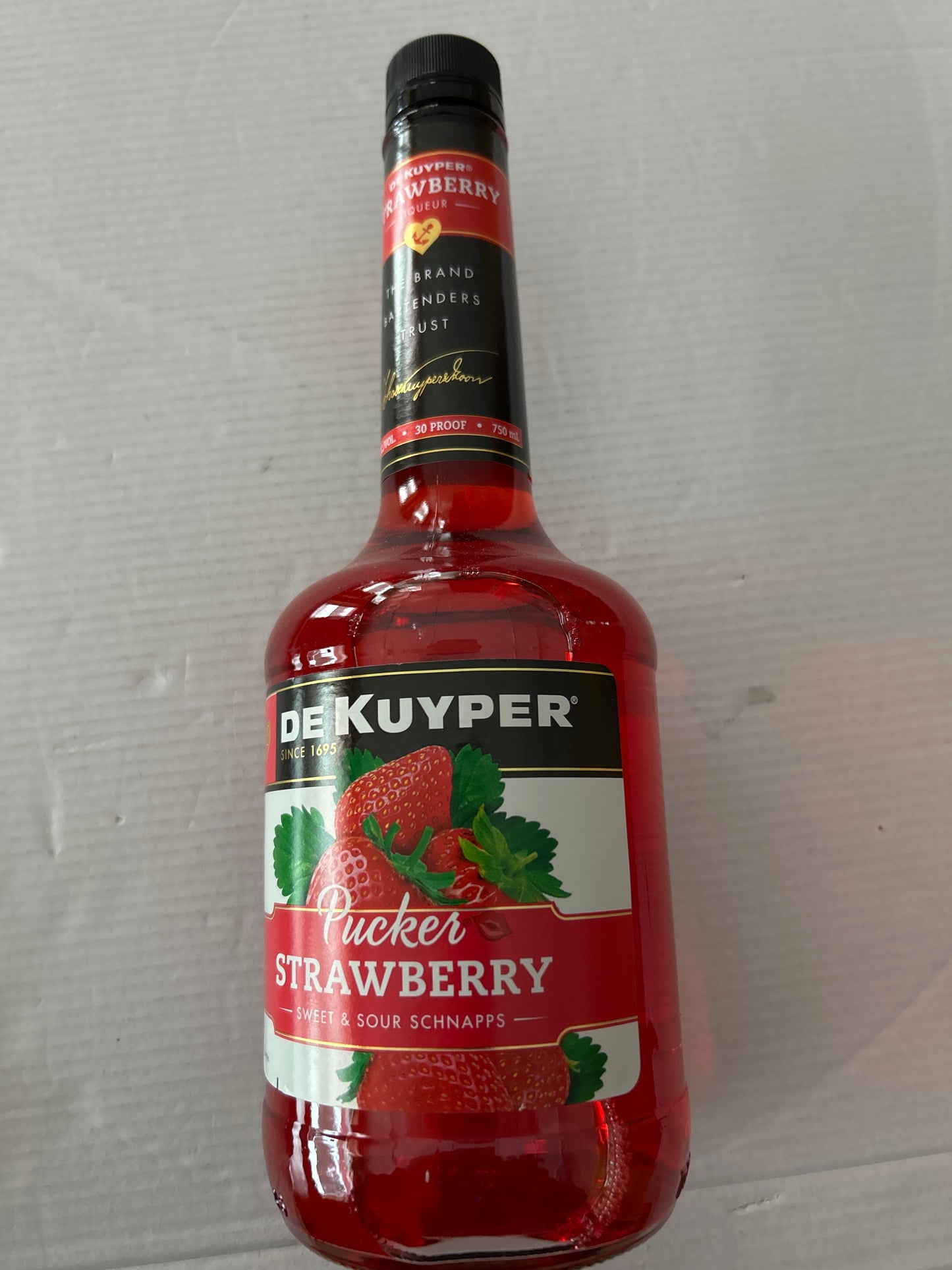 DeKuyper Strawberry Schnapps 750ml