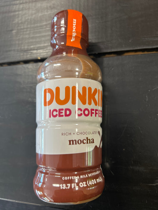 Dunkin Iced Coffee Mocha 13.7oz