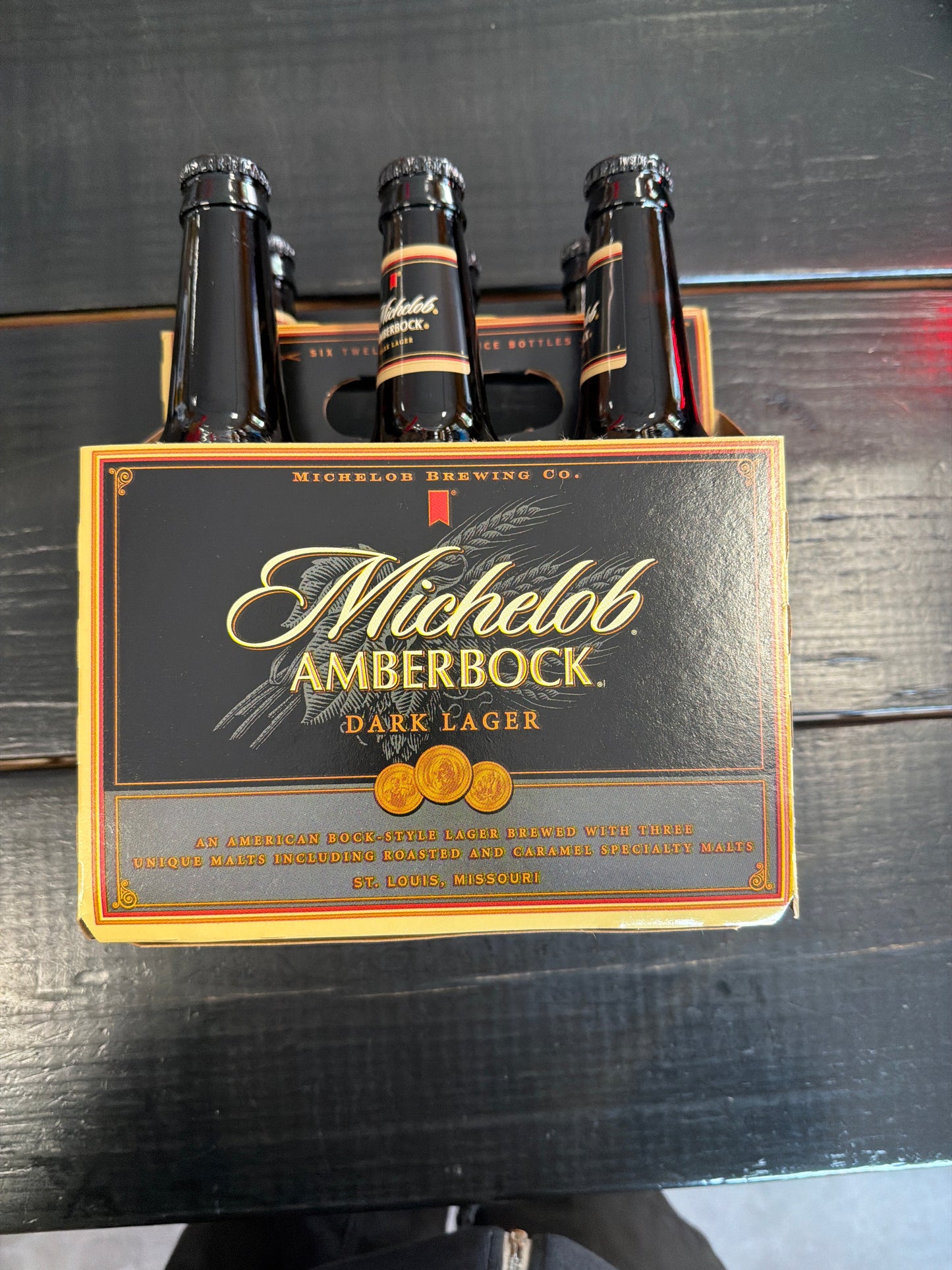 Michelob Amberbock Dark Lager 6pk 12oz Bottles