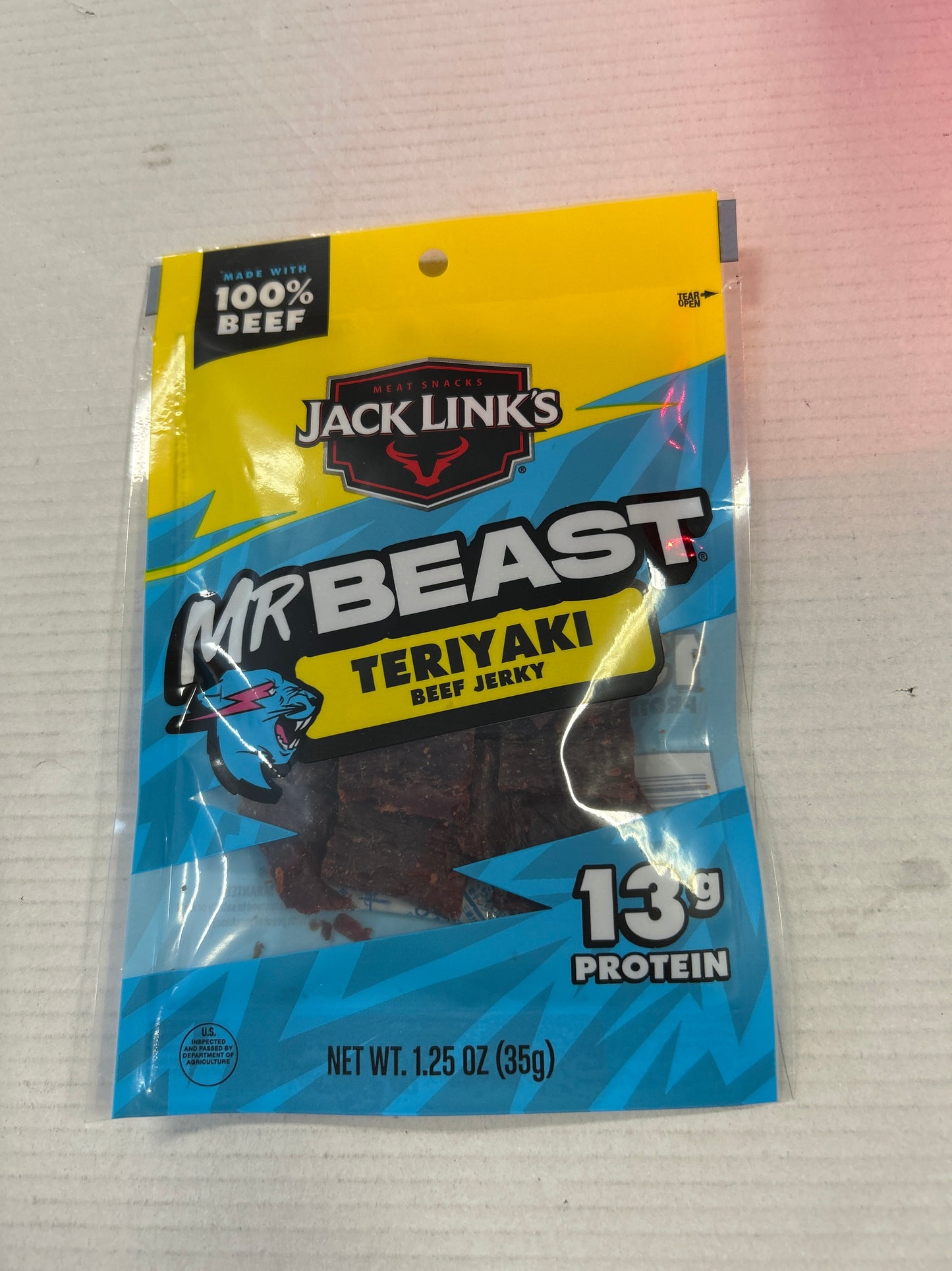 Jack Links MrBeast Teriyaki 1.25oz