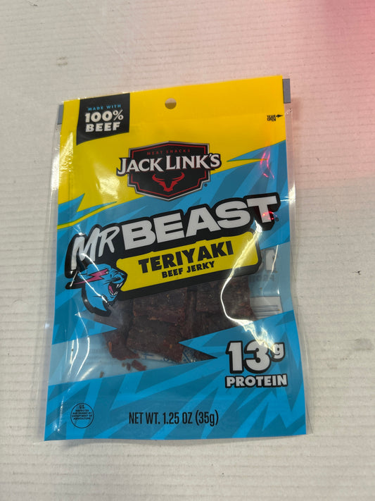 Jack Links MrBeast Teriyaki 1.25oz