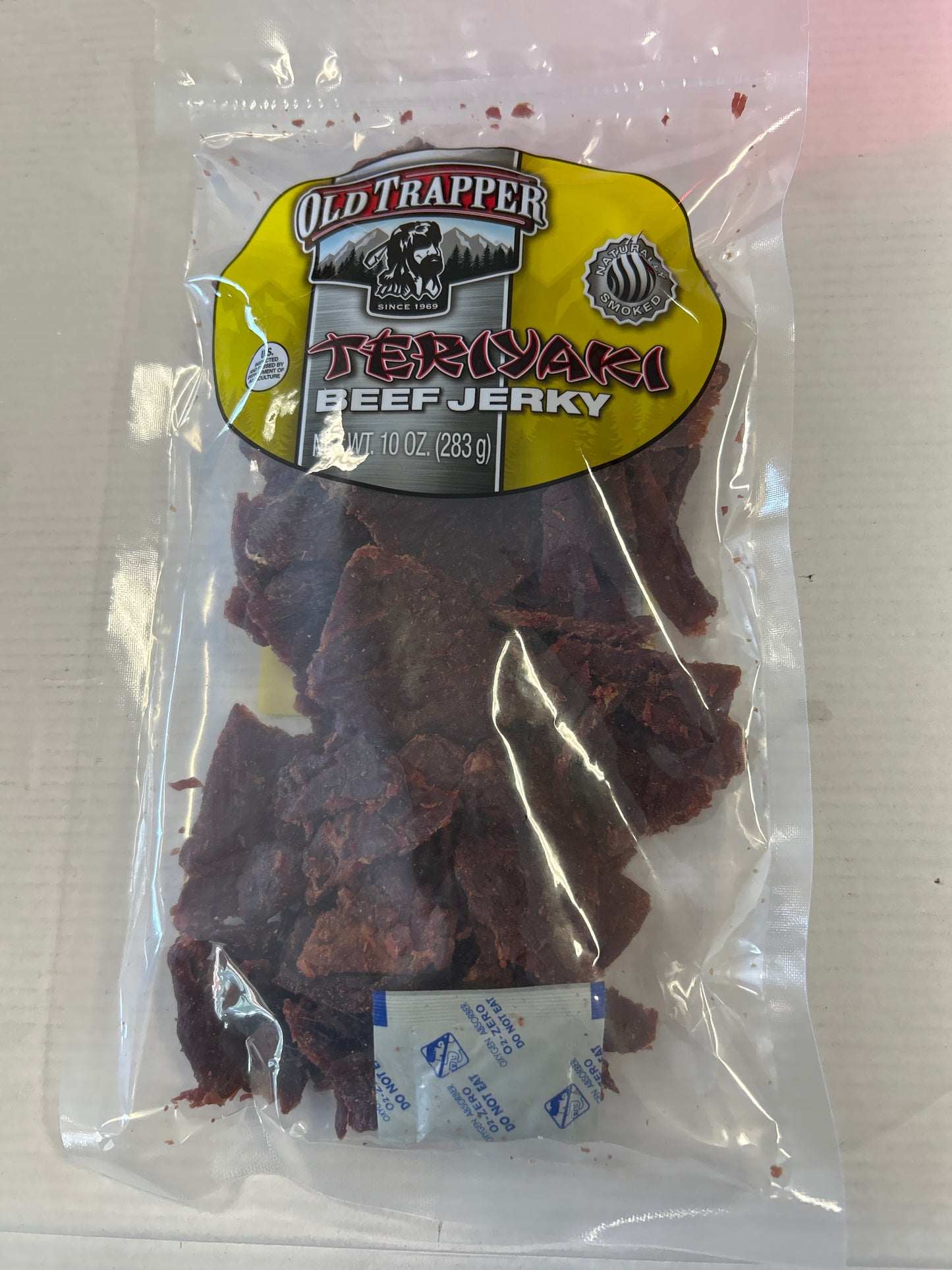 Old Trapper Teriyaki Beef Jerky 10oz