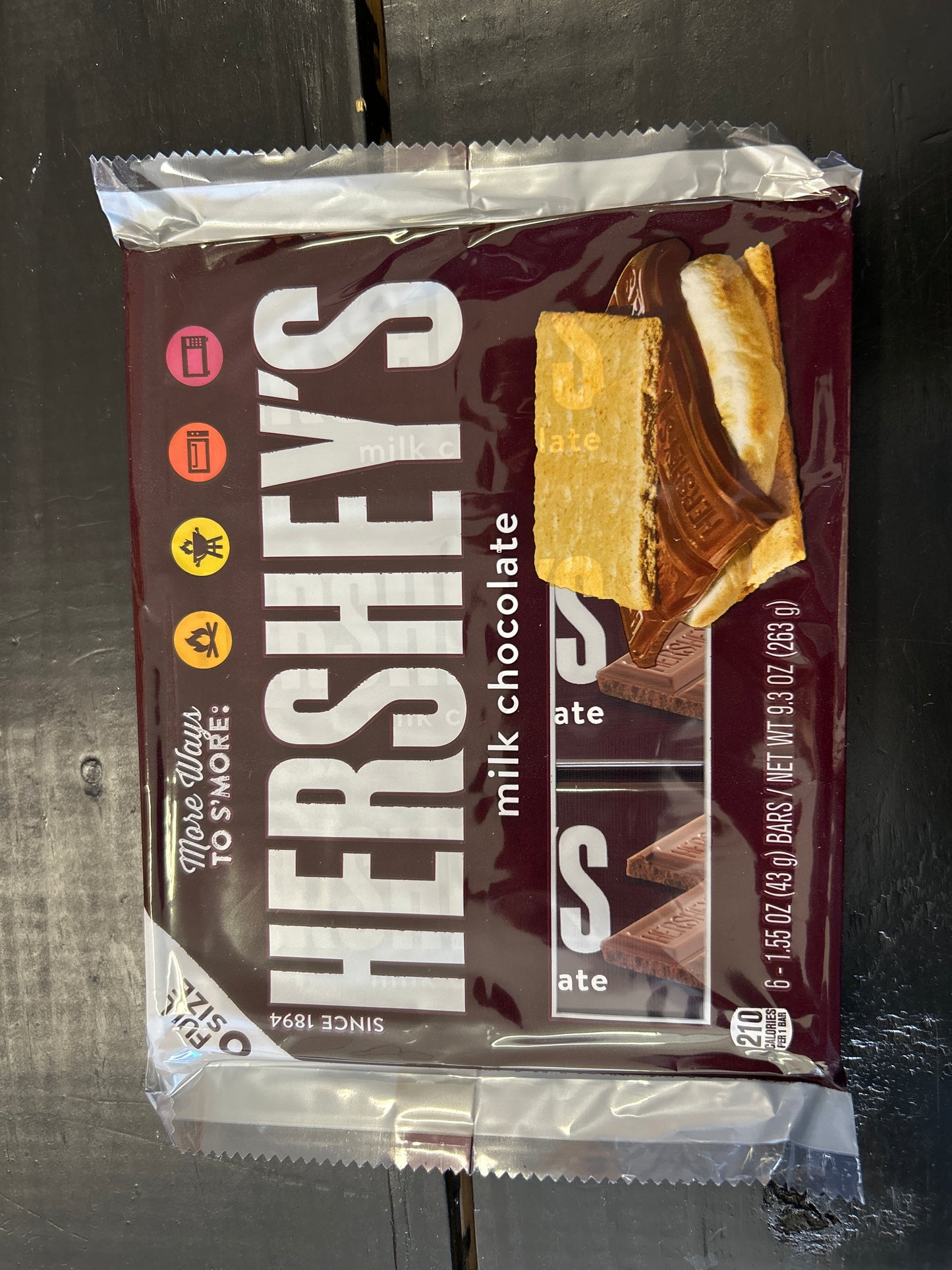 Hershey’s Milk Chocolate Bars 6- 1.55 oz