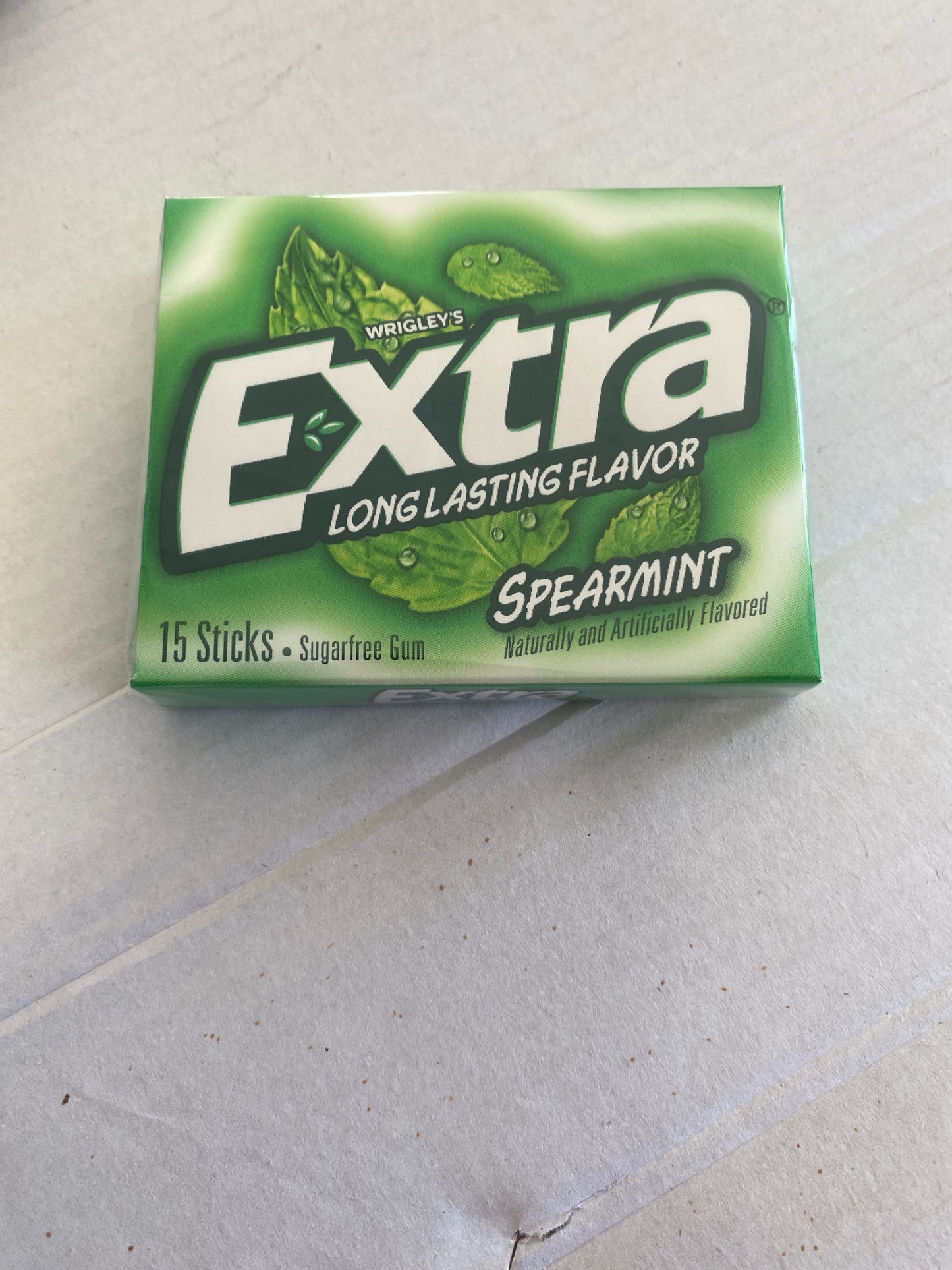 Extra Spearmint Gum 15pc