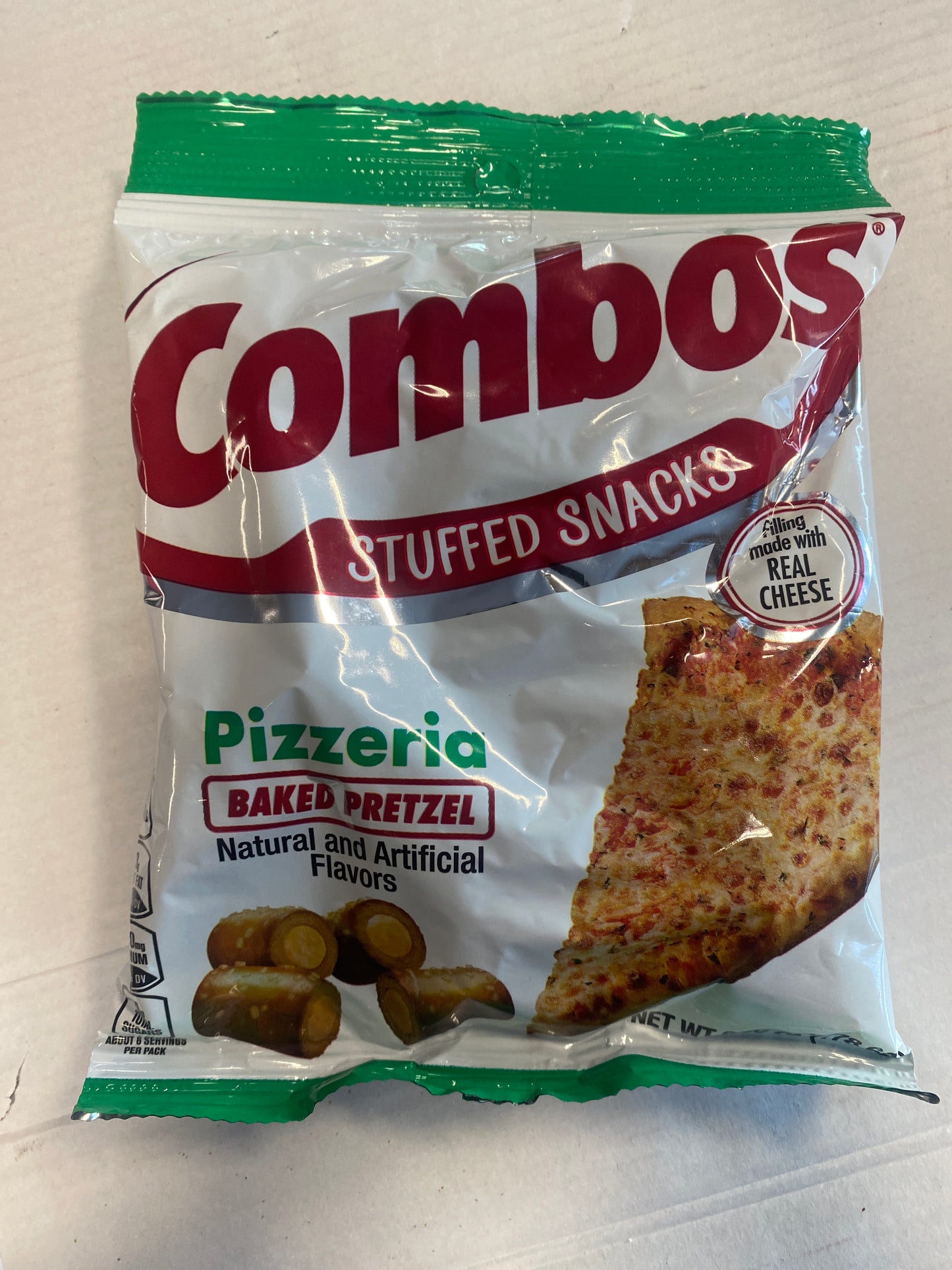 Combos Pizzeria Baked Pretzel 6.30