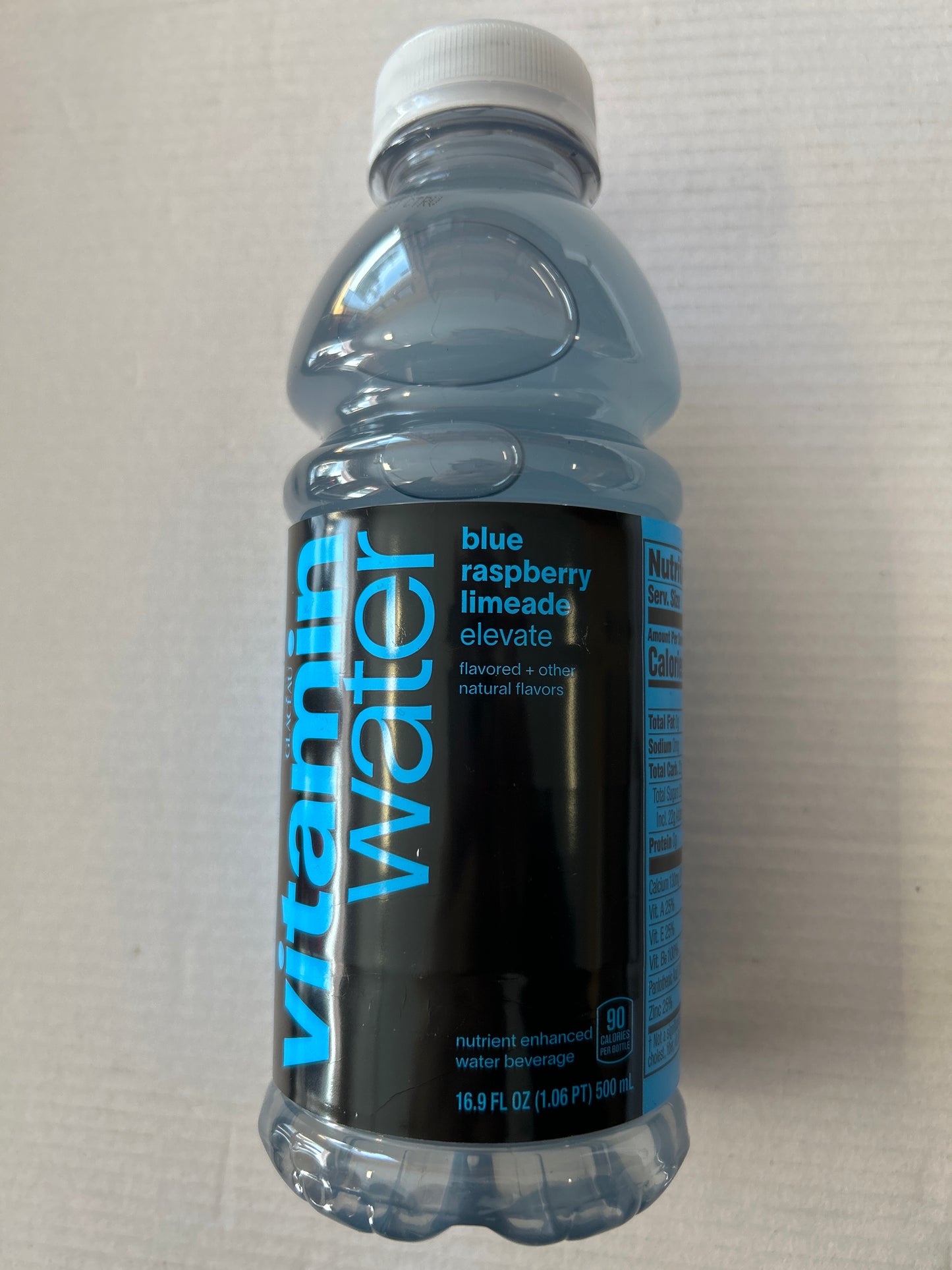 Glaceau Vitamin Water-Blue Raspberry Limeade 16.9oz
