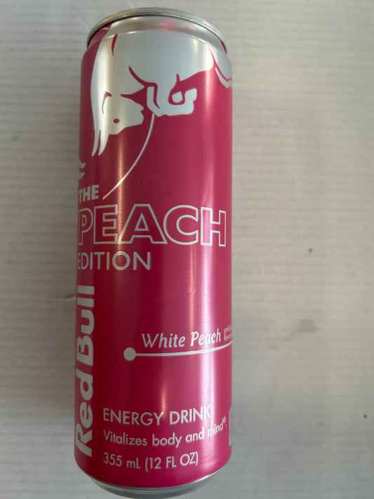 Red Bull The Peach Edition White Peach 12oz