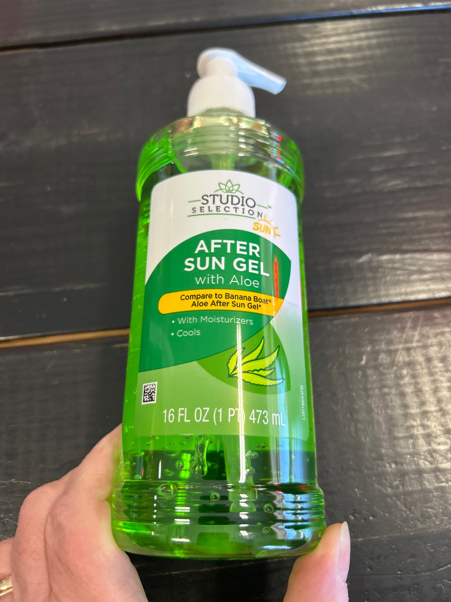 Studio Selection After Sun Gel with Aloe 16 oz