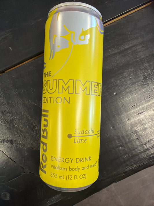 Red Bull Summer Edition Sudachi Lime 12oz