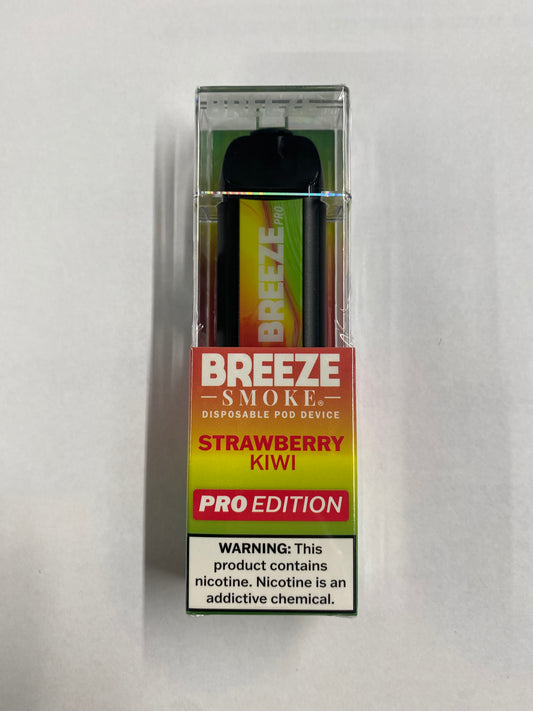 Breeze Pro Strawberry Kiwi 2000 Puffs 5%nic