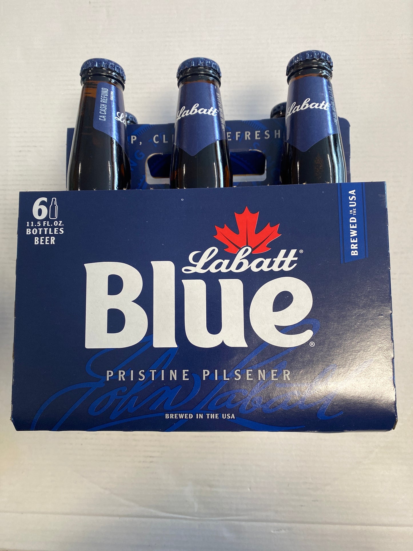 Labatt Blue 6 Pack 11.5oz Bottles