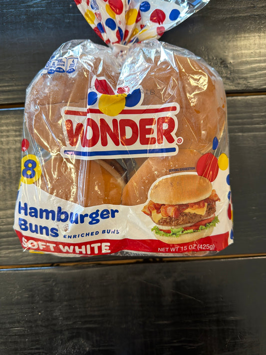 Wonder Hamburger Buns 8pk