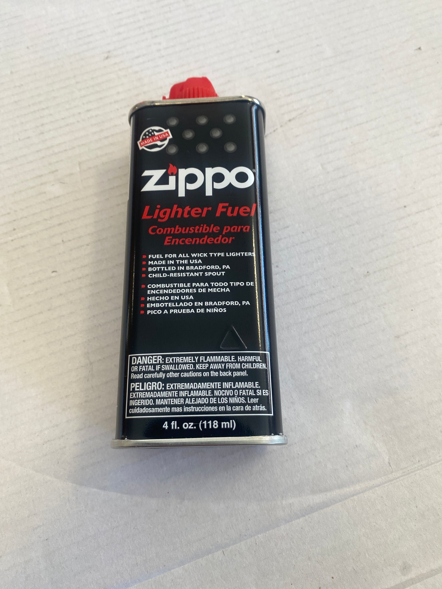 Zippo Lighter Fluid 4oz