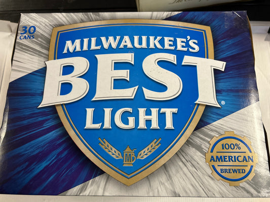 Milwaukee’s Best Light 30 pack cans