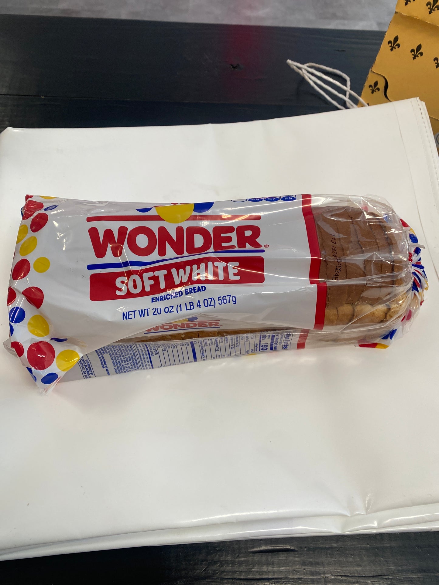 Wonder Soft White Bread 20oz