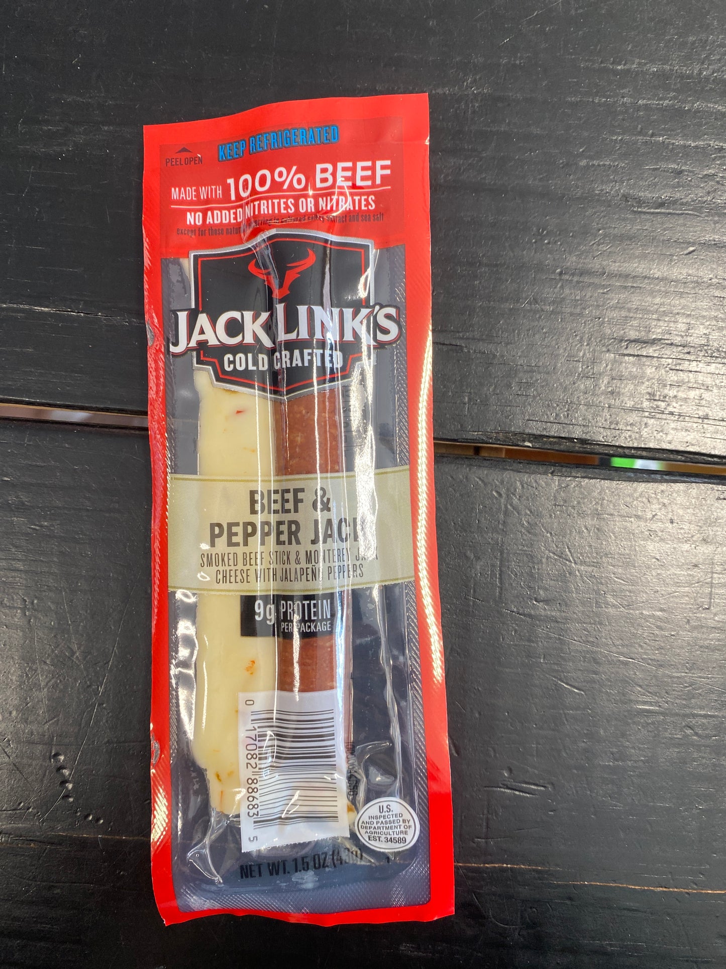 Jack Links cold crafted Beef and Pepper Jack 1.5oz