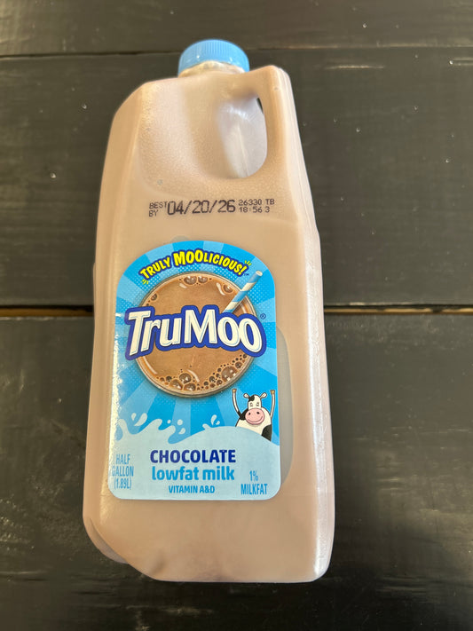 TruMoo Chocolate Milk 1/2 gal low fat