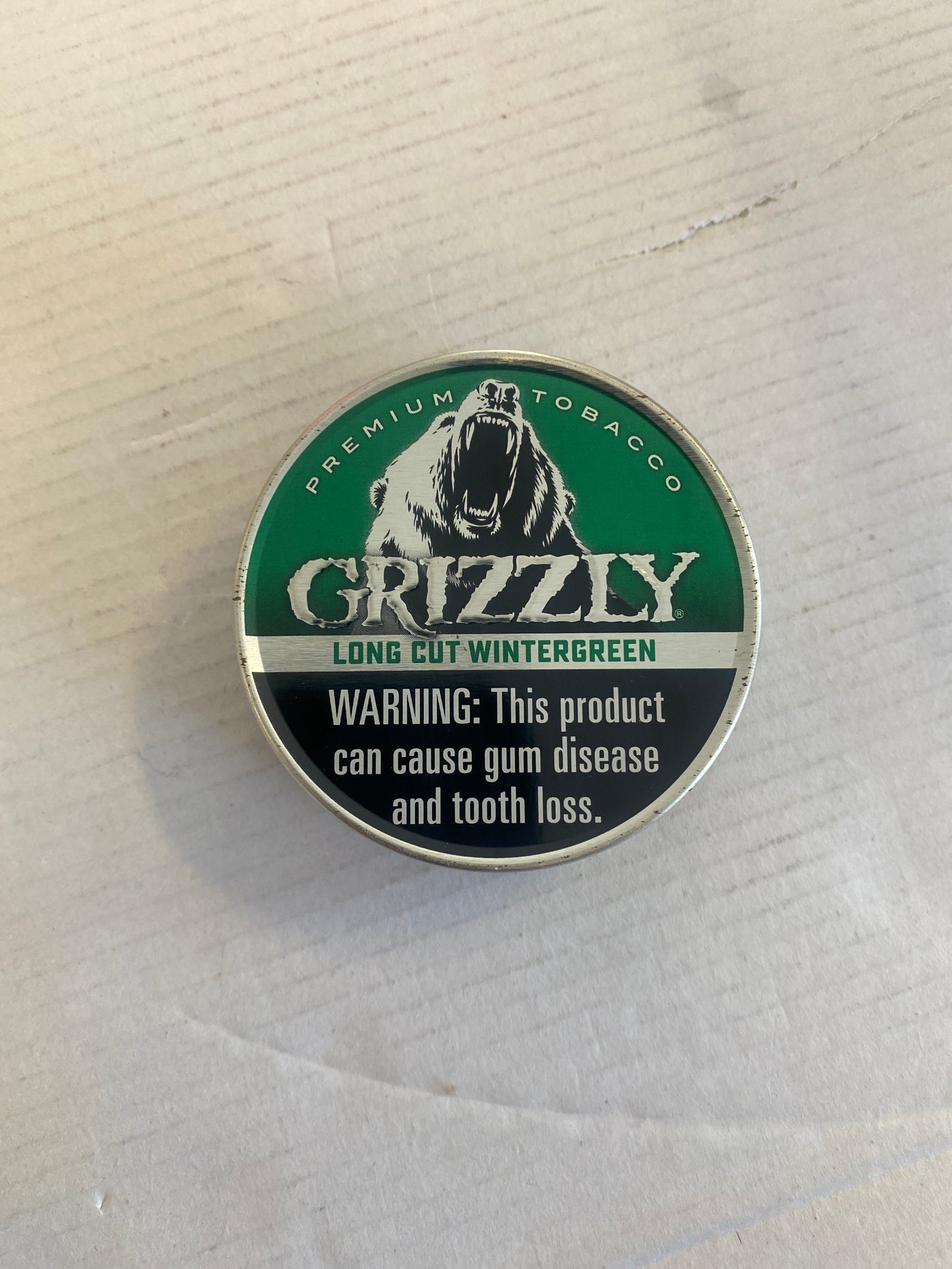 Grizzly Long Cut Wintergreen