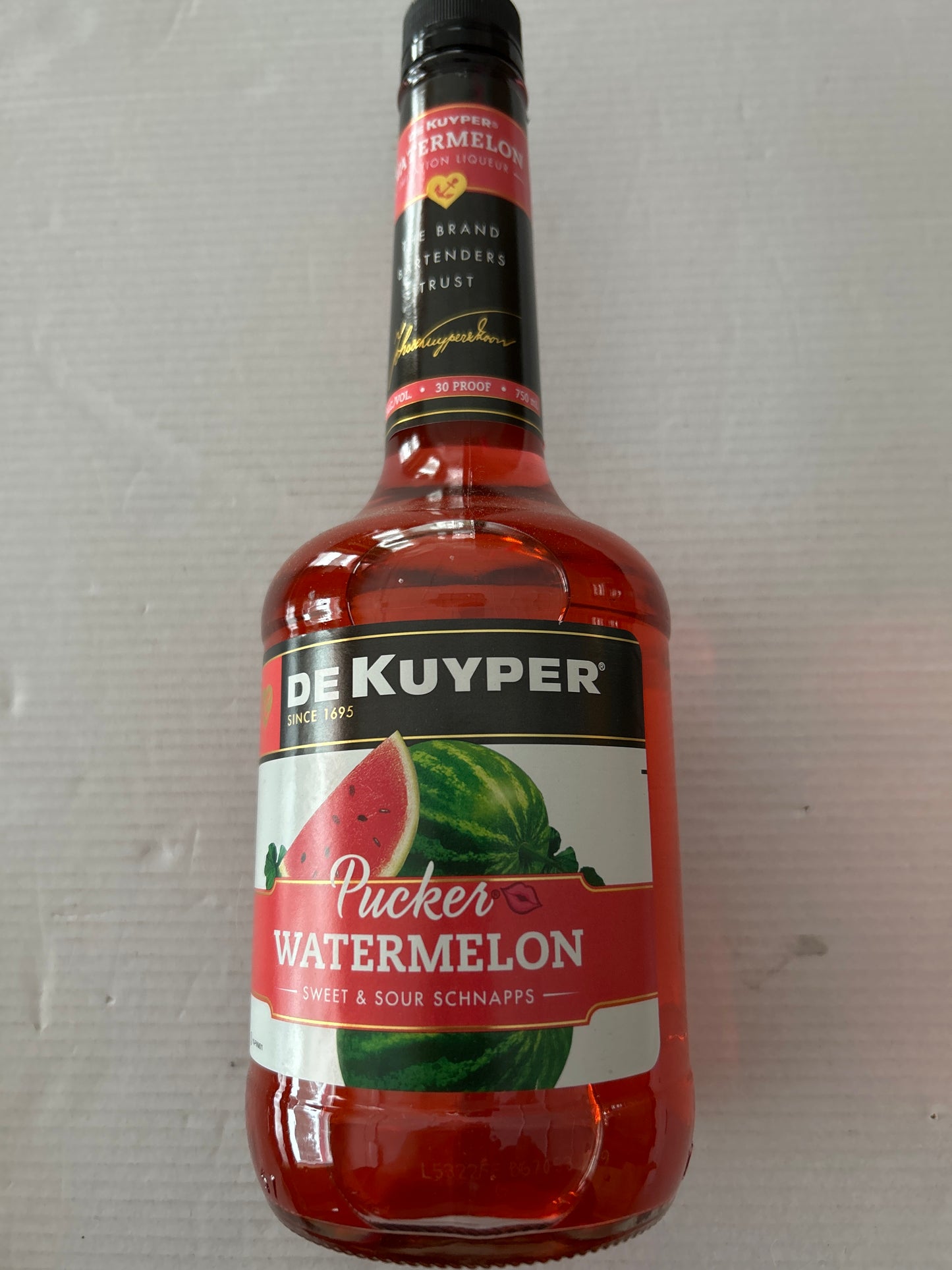 De Kuyper Watermelon Pucker Schnapps 750ml
