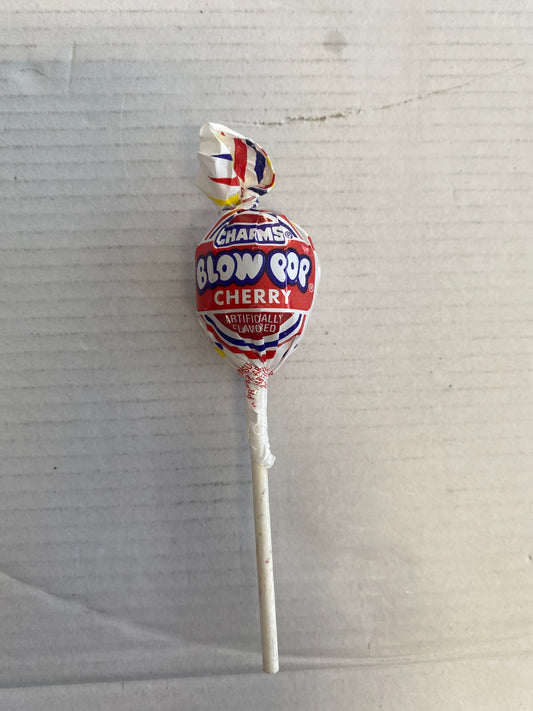 Charms Blow Pop Cherry .65oz