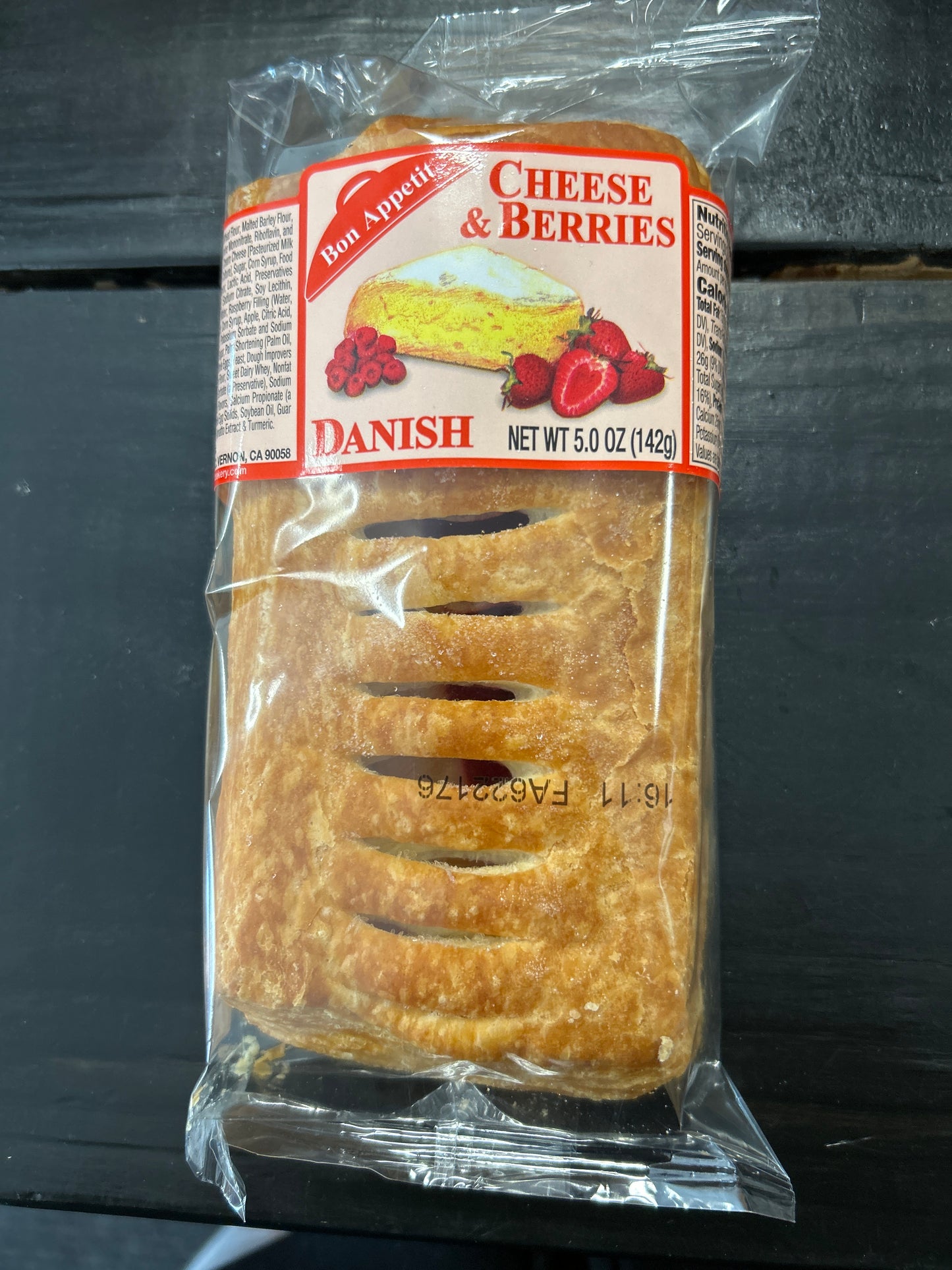 Bon Appetit Cheese & Berries Danish 5.0 oz