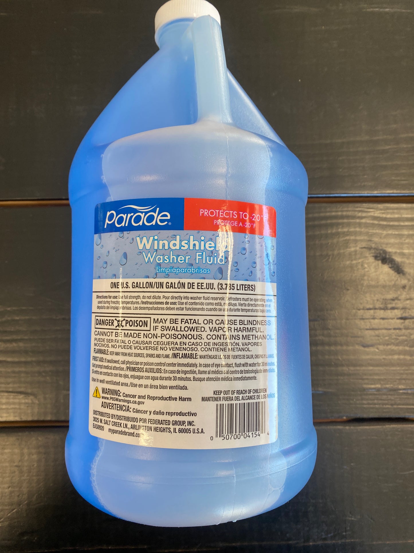 Parade Windshield Fluid 1 gallon