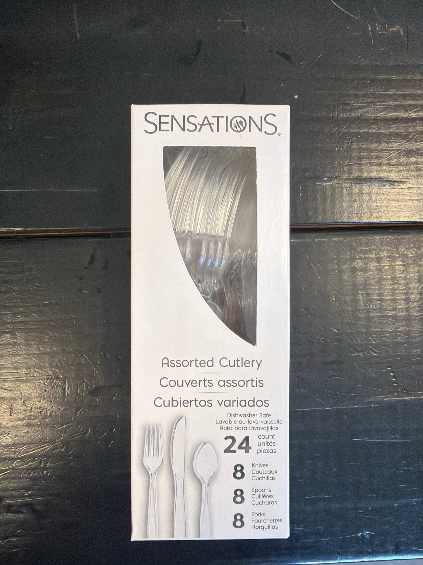 Sensations Assorted Cutlery 24ct
