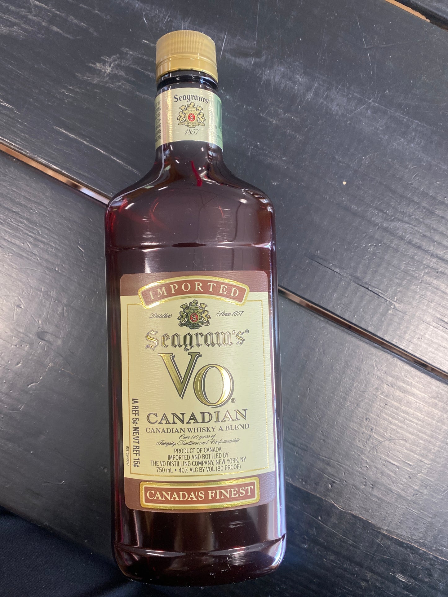 Seagrams VO Canadian Whiskey 750ml