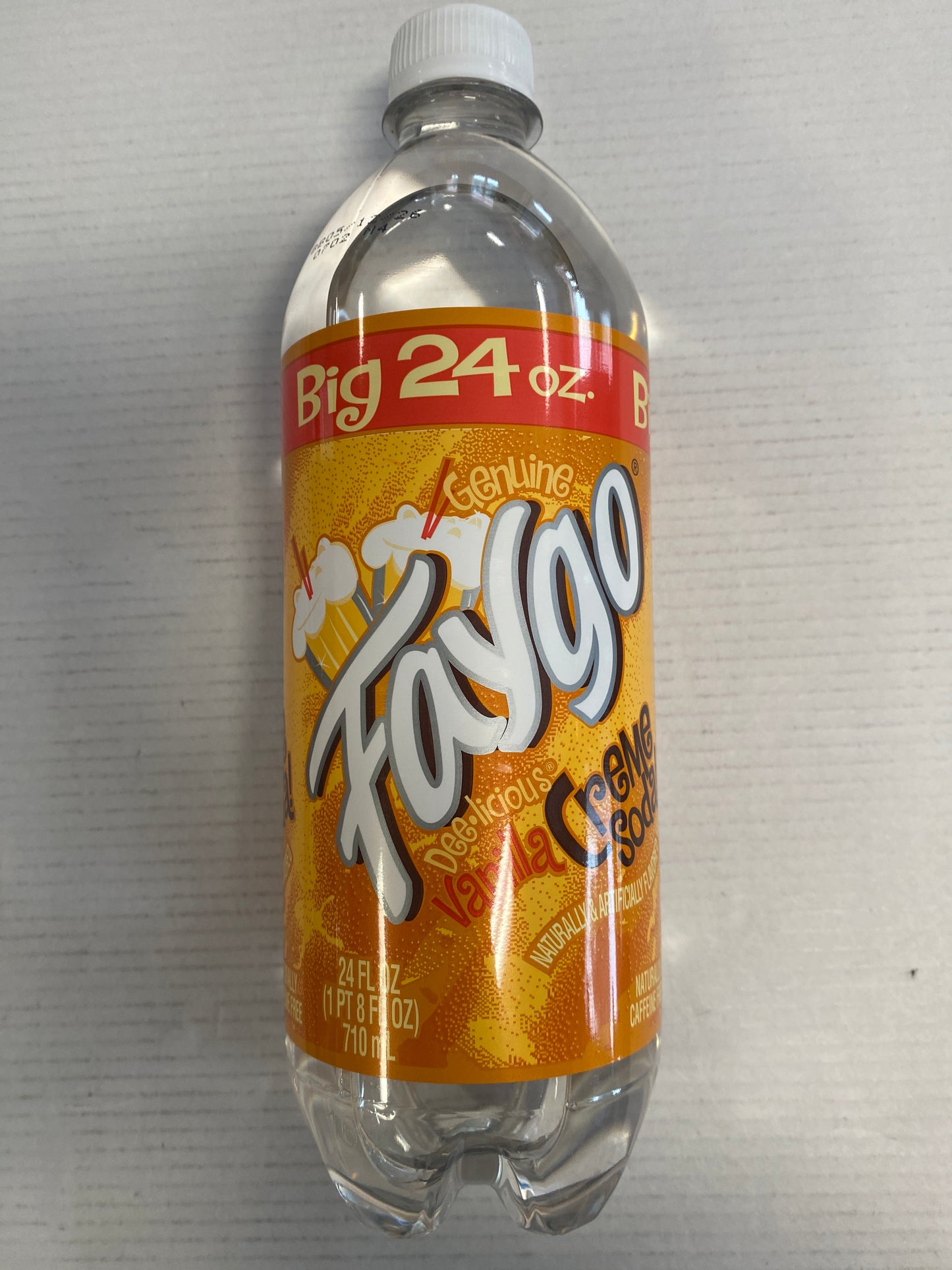 Faygo Cream Soda 24oz