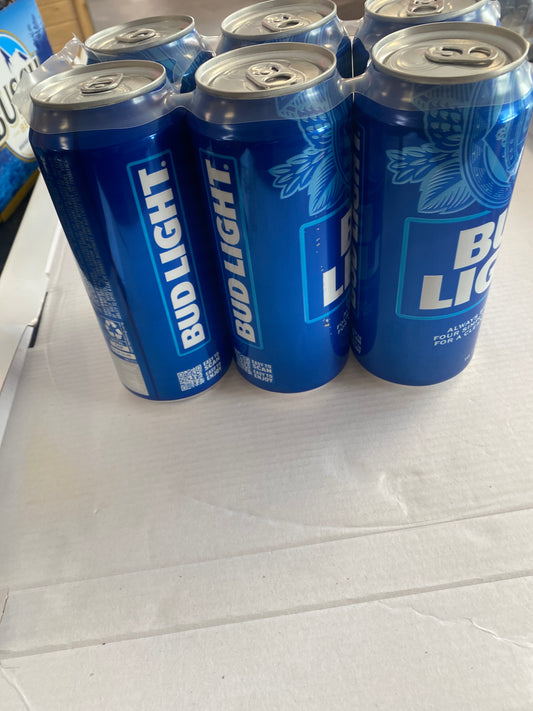 Bud Light 6 Pack 16oz Cans