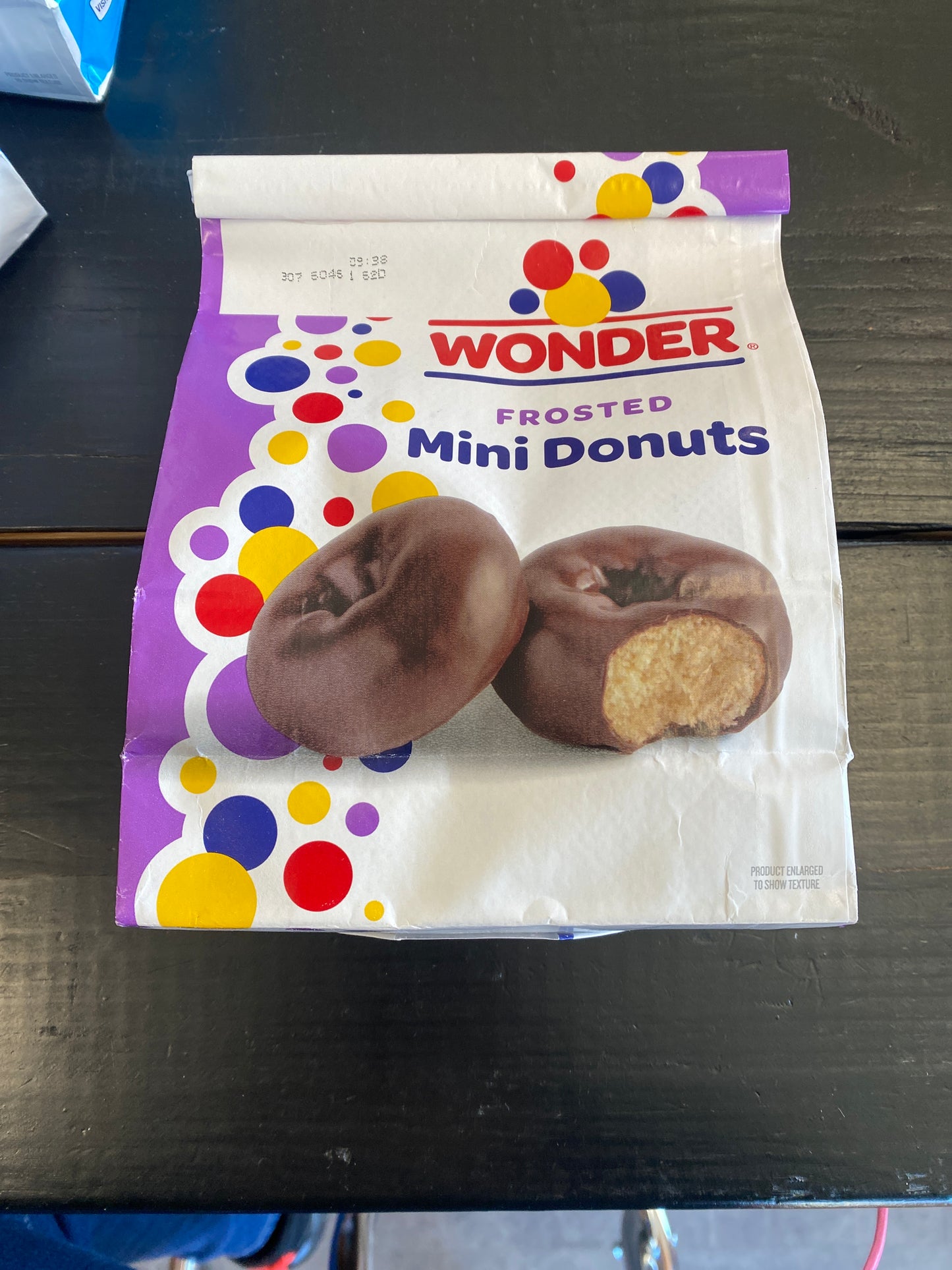 Wonder Frosted Chocolate Mini Donuts 10oz