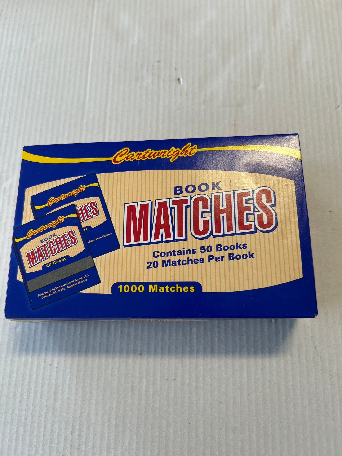 Cartwright Book Matches 1000pc