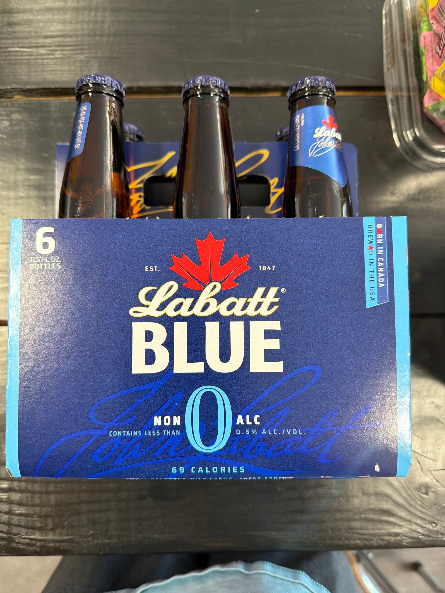 Labatt Blue N/A 6pk 12oz Bottle