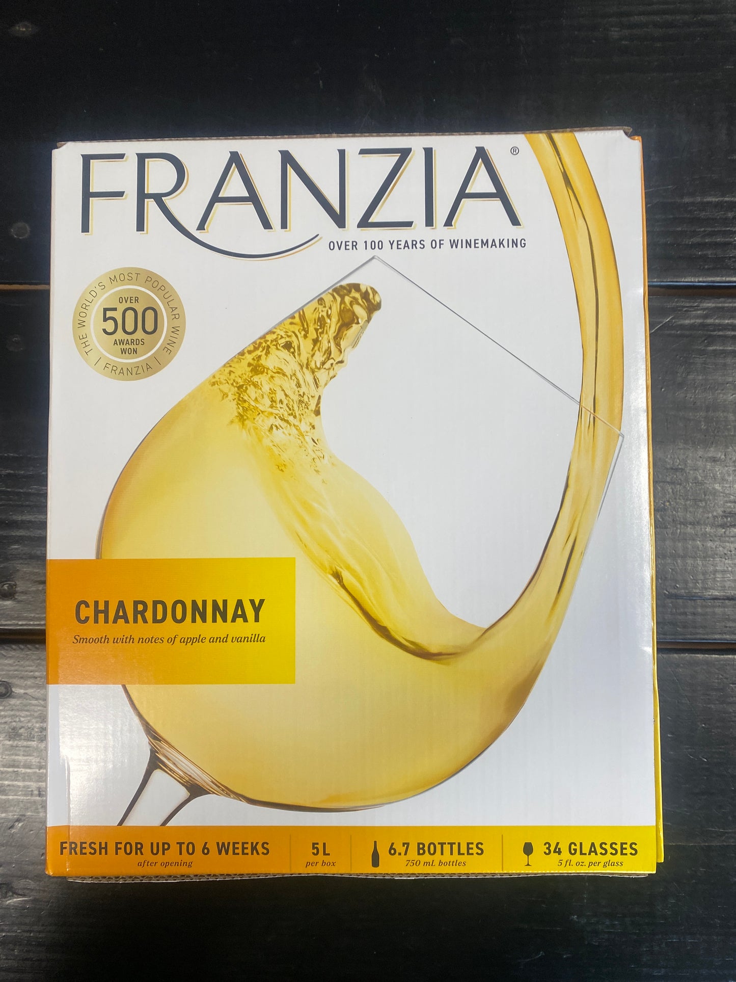 Franzia Chardonnay 5liter Box