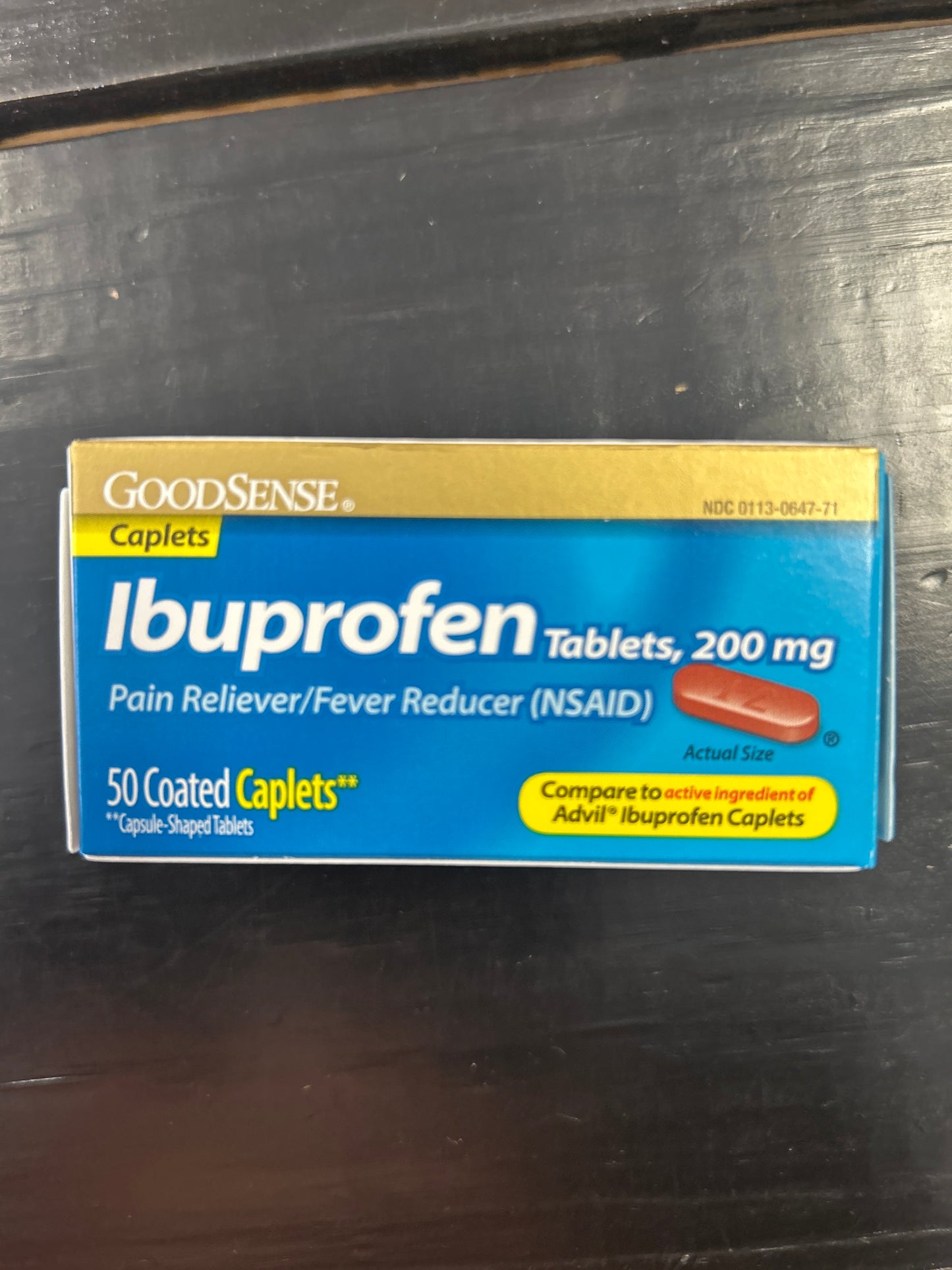 GoodSense Ibuprofen 50 Caplets