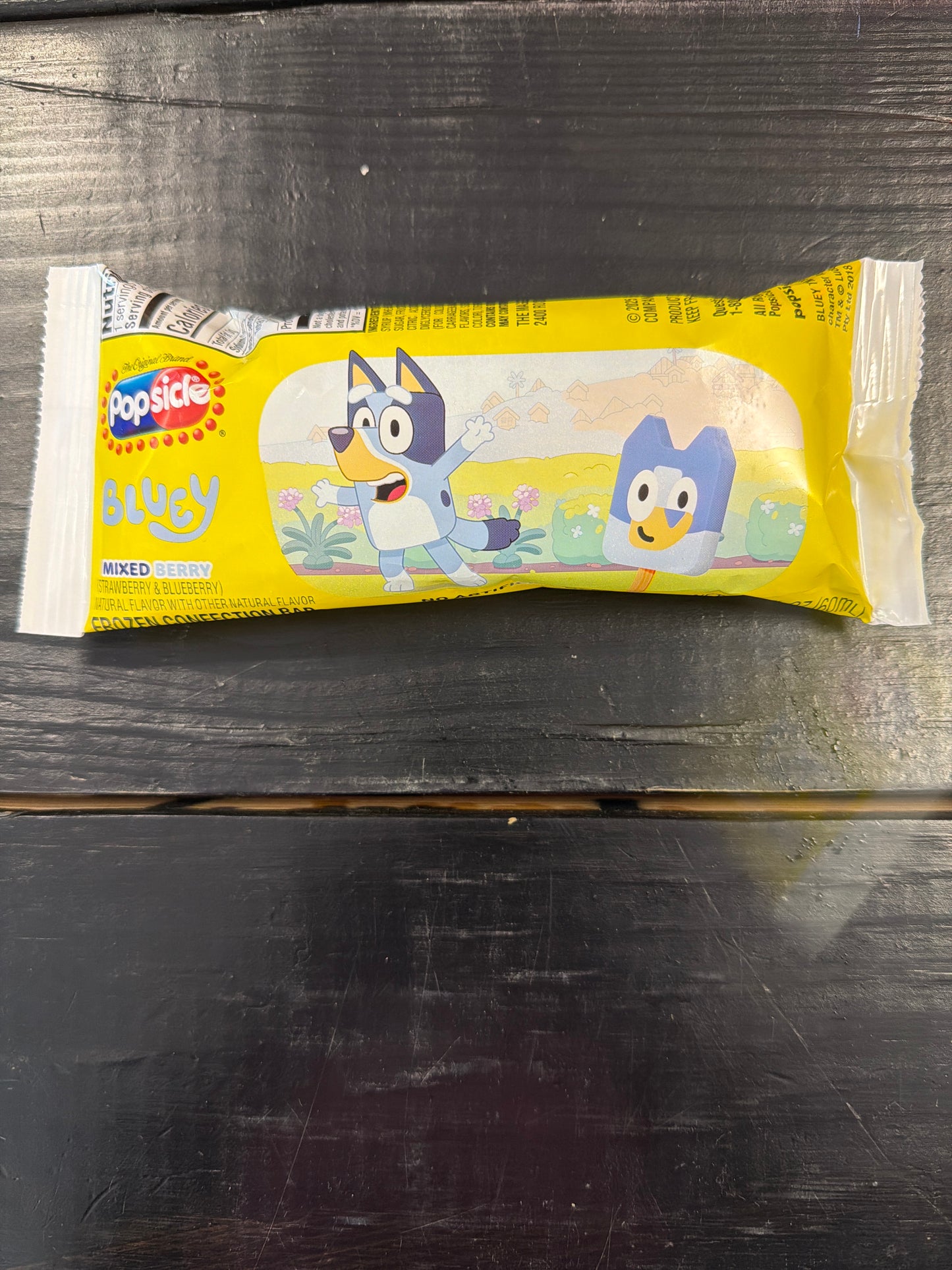 Bluey Face Ice Cream Bar