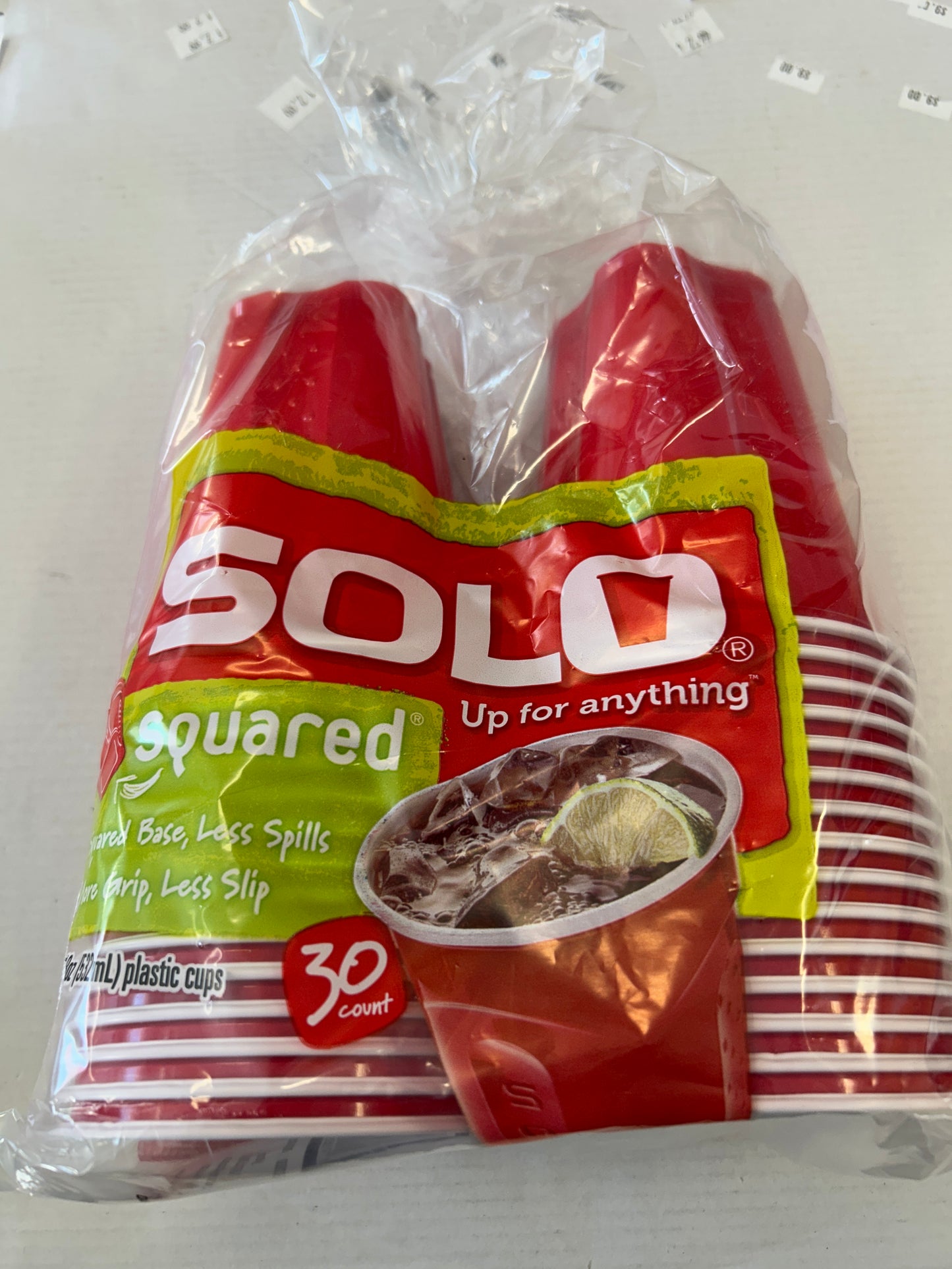 Solo Square 18oz 30count