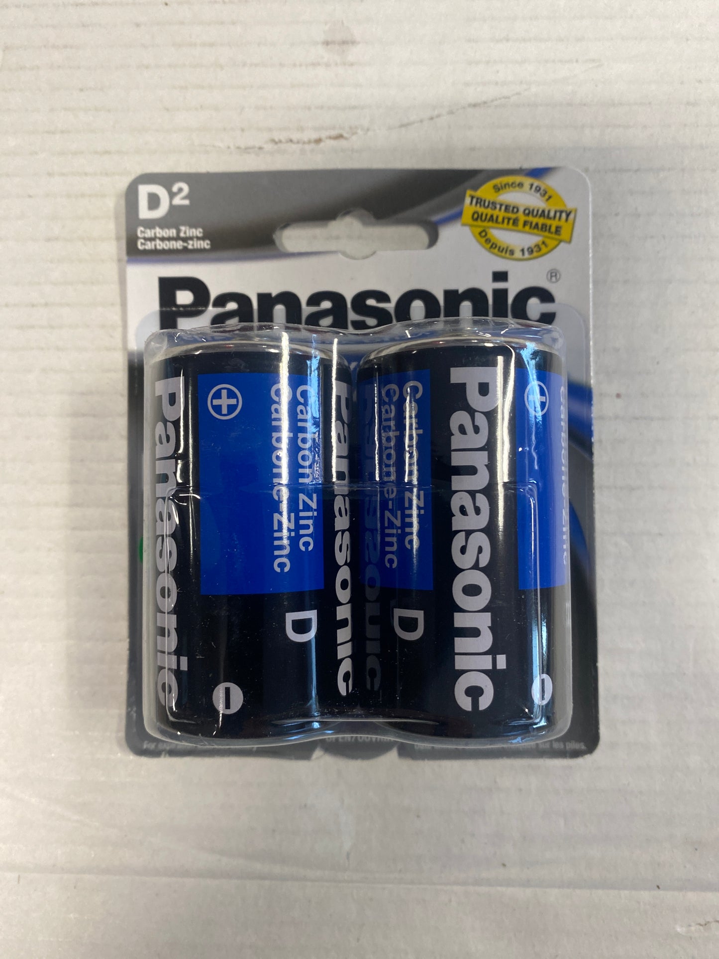 Panasonic D Batteries 2pk