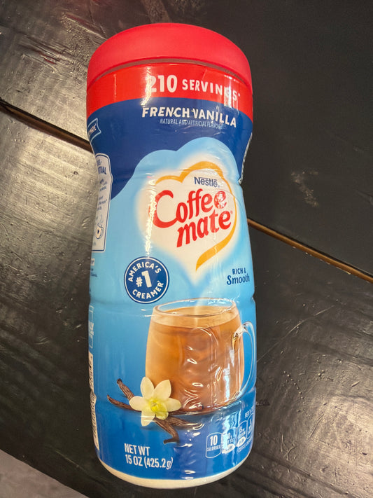 Coffee mate French vanilla 15oz