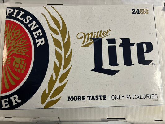 Miller Lite 24pk 12oz cans