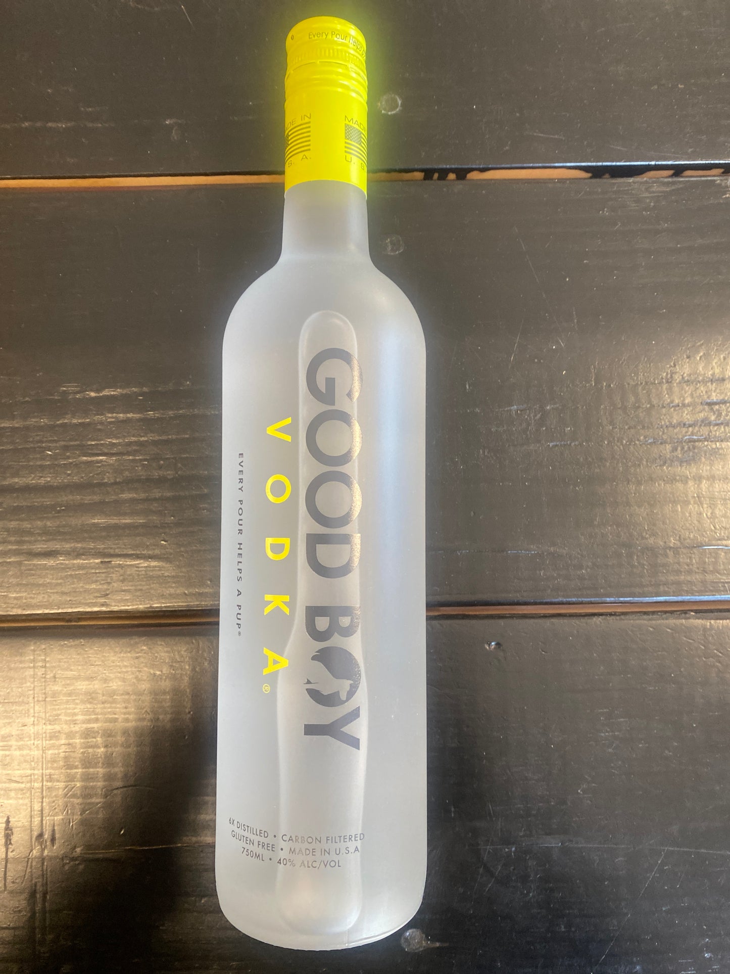 Good Boy Vodka 750ml