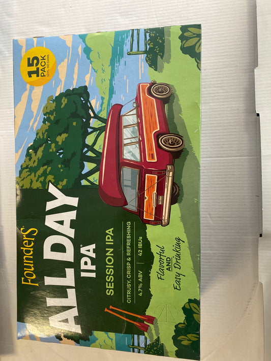 Founder’s All Day IPA 15 Pack 12oz Cans