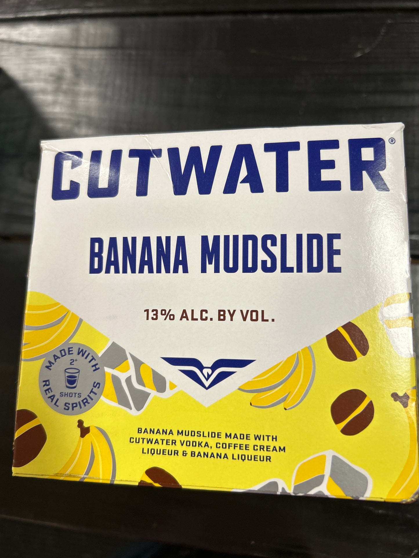 Cutwater Banana Mudslide 4 cans 12oz