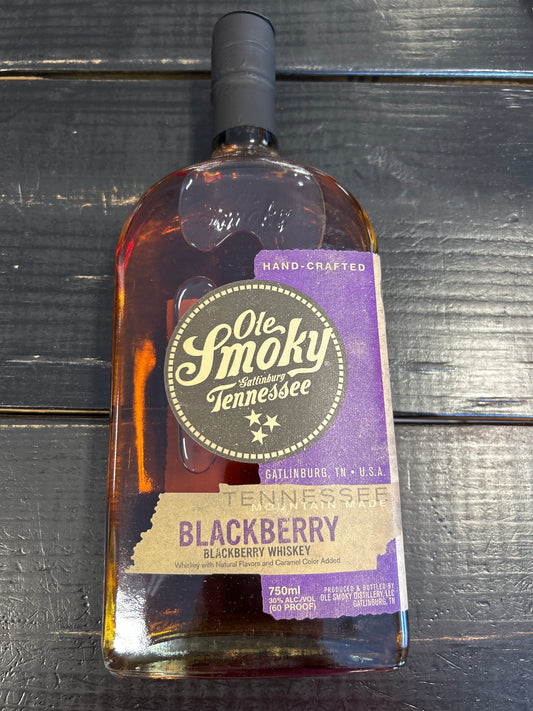 Ole Smoky BlackBerry Whiskey 750 ml