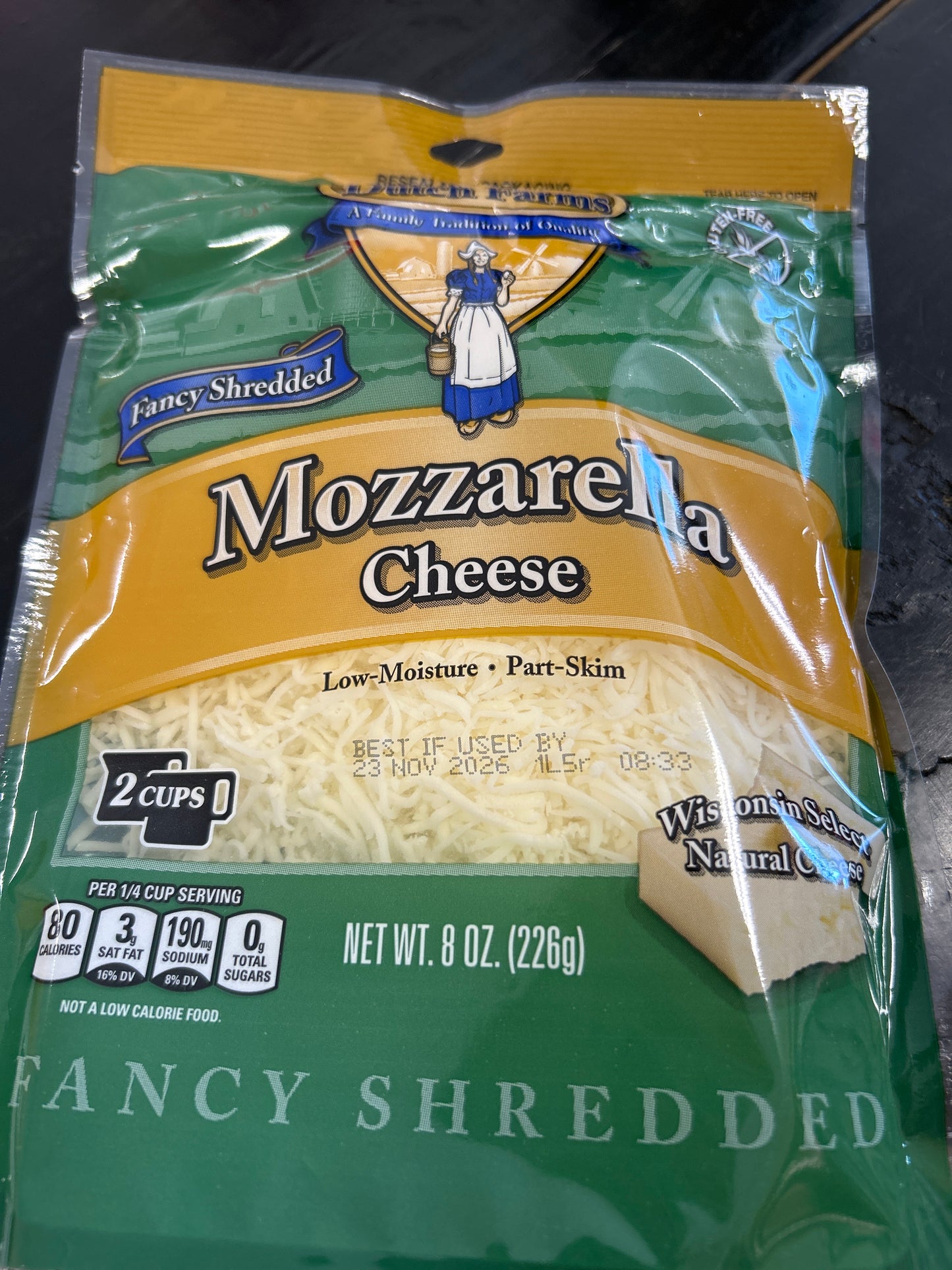 Dutch Farms Mozzarella 8oz