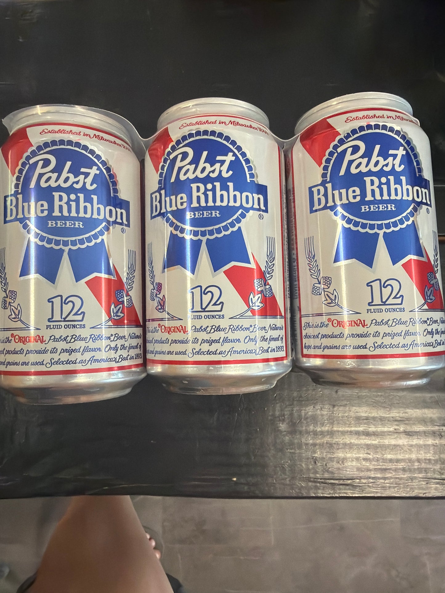 Pabst Blue Ribbon 6pk 120z cans