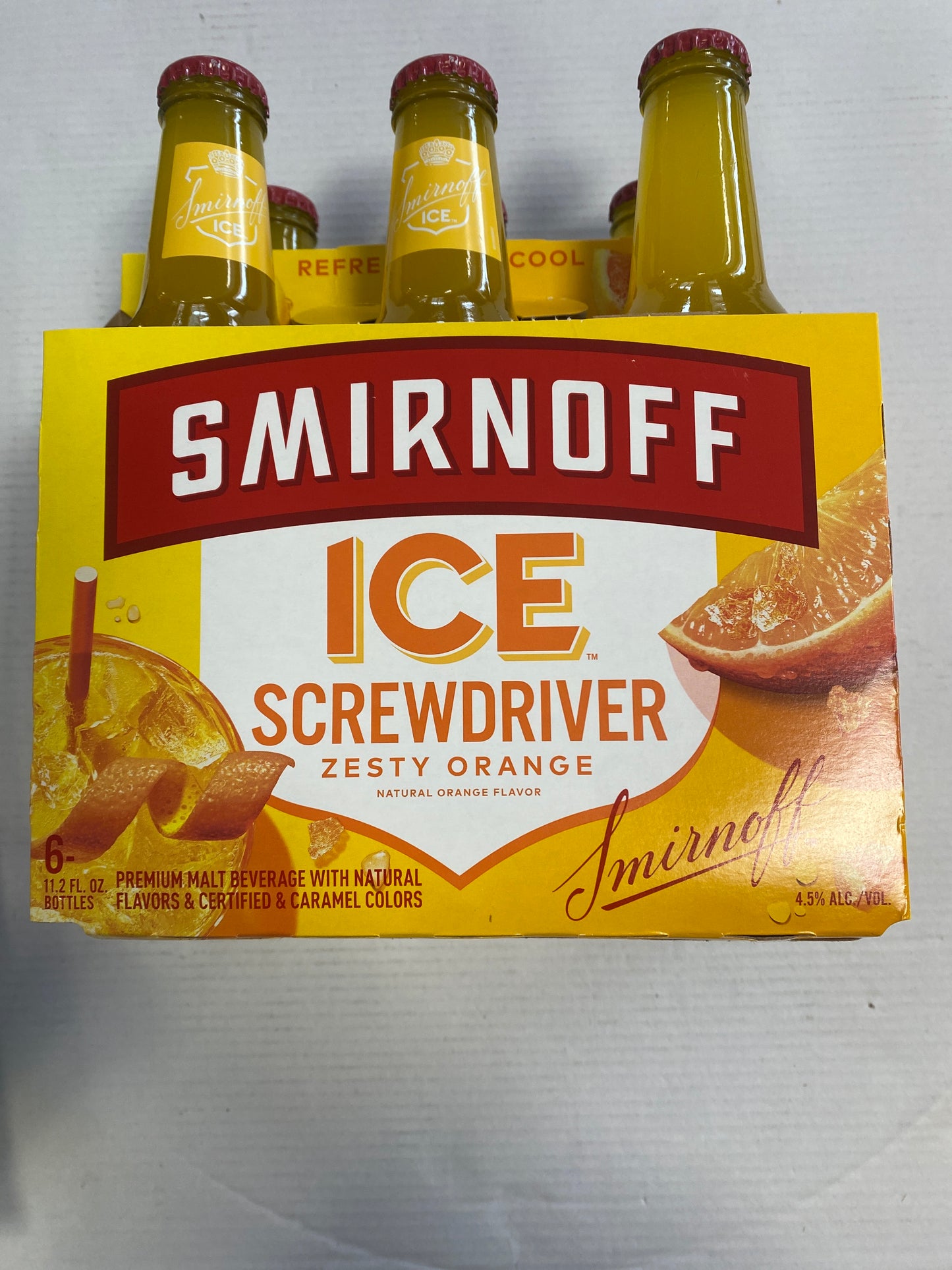 Smirnoff Ice Srewdriver 6 Pack 11.2oz Bottles
