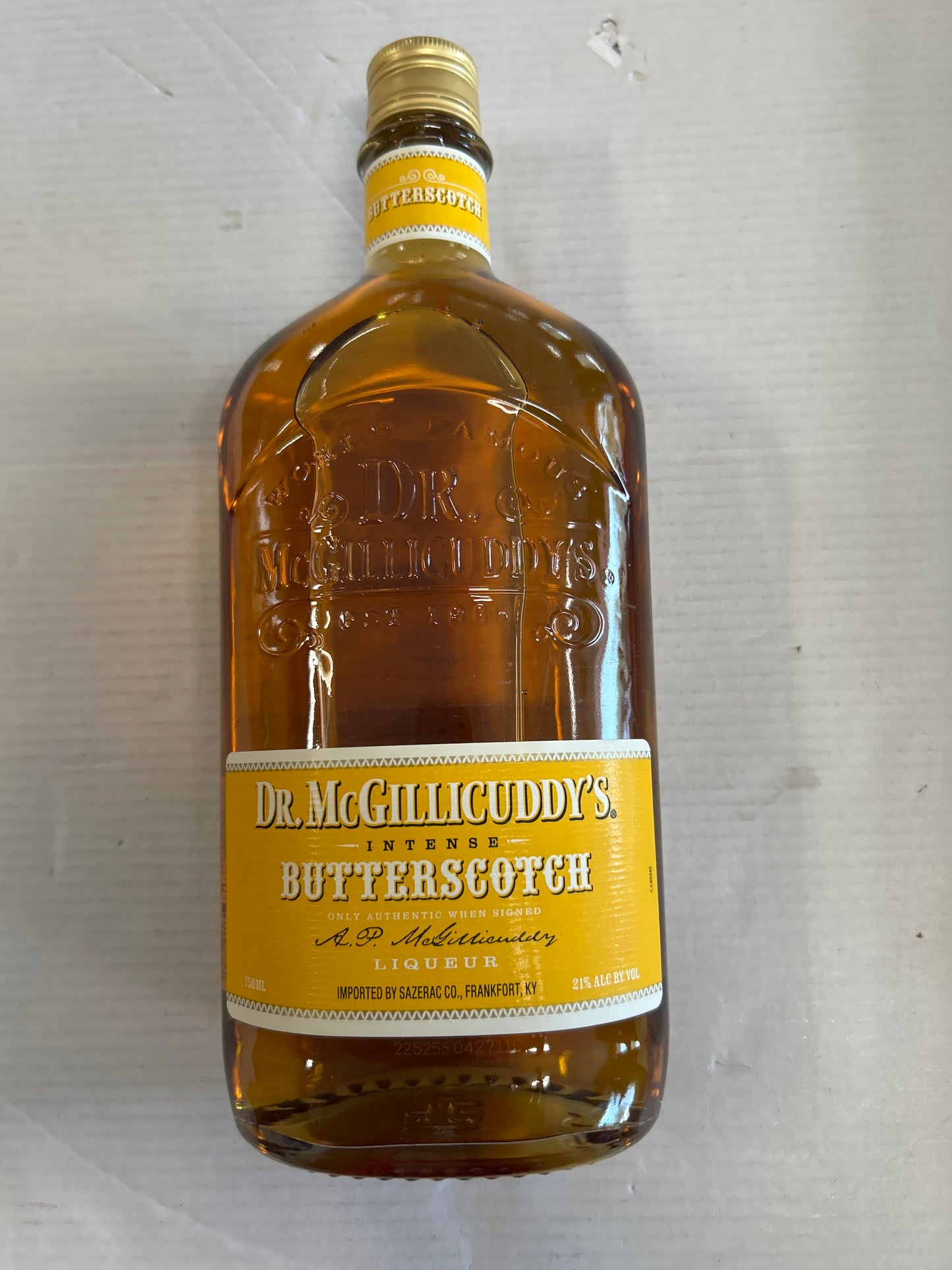 Dr. McGillicudddy’s Butterscotch 750ml