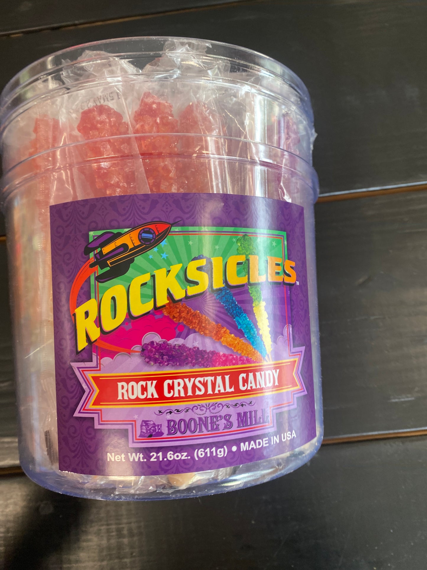 Rocksicles Rock candy